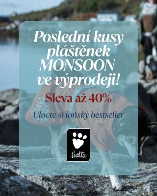 Připravili jsem pro Vás výběr posledních kousků oblíbeného loňského modelu pláštěnky MONSOON a dokud nezmizí, máte ho u...