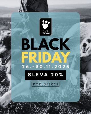 BLACK FRIDAY s HURTTOU právě začíná!!! 😍 Užijte si slevu 20% na náš sortimet - oblečte pejsky do zimy a vybavte se...